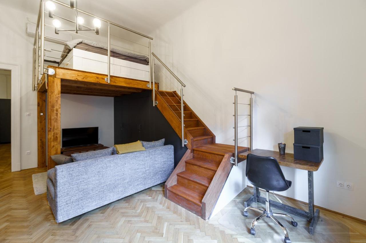 Central Loft-Style Flat Next To Danube Budapest Extérieur photo